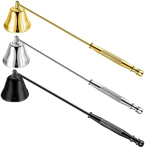 Esteopt Candle Snuffer with Long Handle and Gift Box Packaging Black