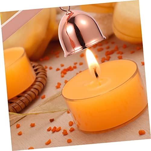 Cabilock Long Handle Candle Snuffer with Gold Wick Trimmer