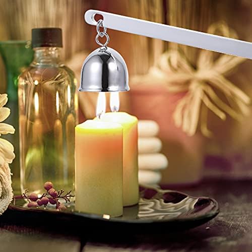 Bell Shape Stainless Steel Candle Snuffer with Long Handle