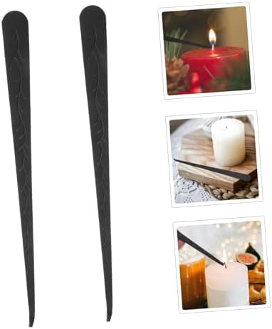 PRETYZOOM 2pcs Stainless Steel Candle Snuffer Hook