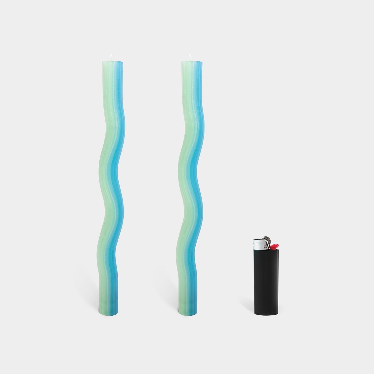 Wiggle Candles 2 Pack - Joyful Dancing Design Taper Candles