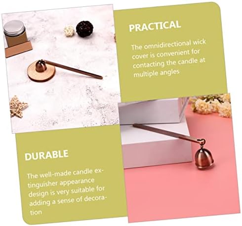 Cabilock Stainless Steel Candle Snuffer with Long Handle