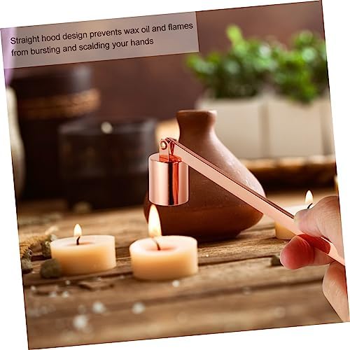 DECHOUS 2 Pcs Candle Wick Cover Snuffer Cap Set
