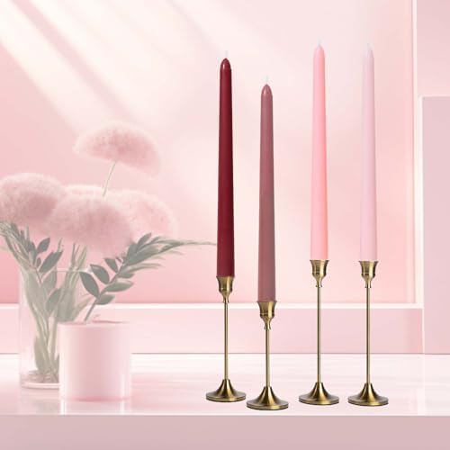 10 Inch Gradient Taper Candles Set of 4