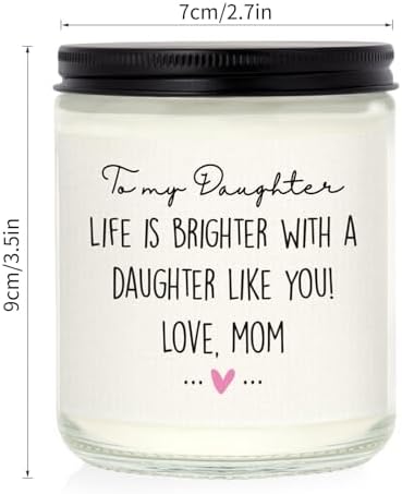GiltGlimmer Unique Daughter Gift Scented Candle