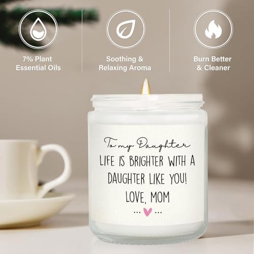GiltGlimmer Unique Daughter Gift Scented Candle