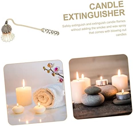 Metal Wick Snuffer Candle Extinguisher with Long Handle