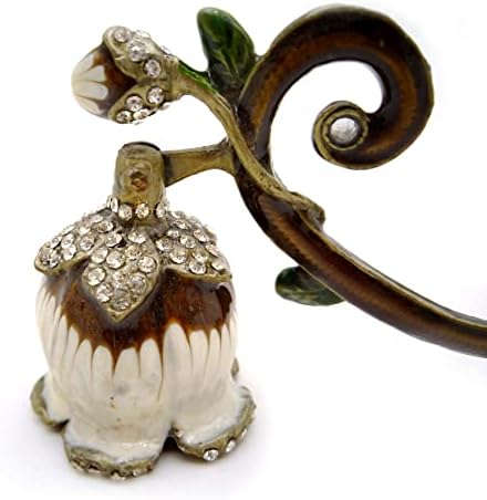 Essencedelight Flower Candle Snuffer Extinguisher with Long Handle