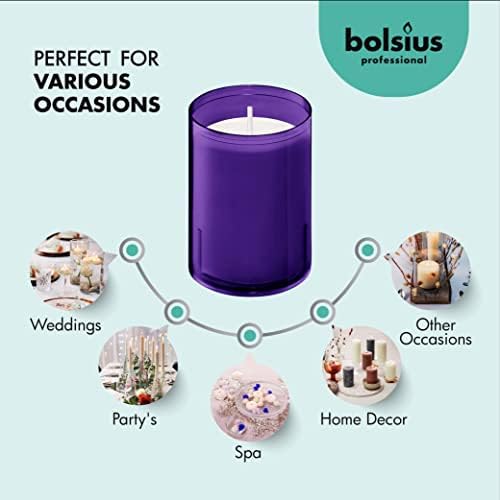 BOLSIUS 24 Hour Votive Candles 20 Pack 1