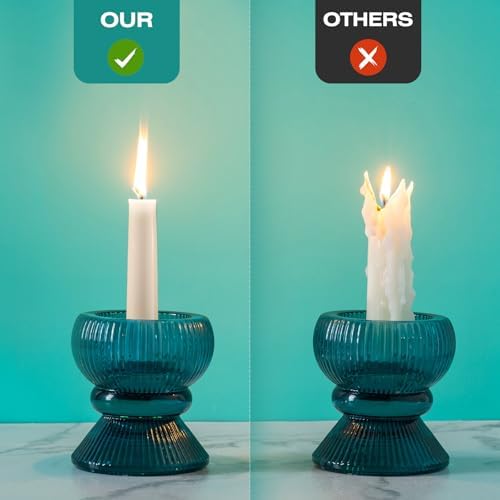 Hausware 36 Pack Taper Candles 8 Hour Burn Ivory