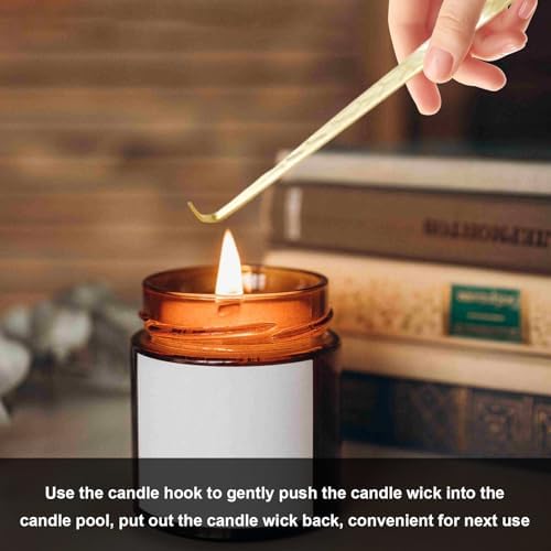 2 Pack Candle Accessories Set - Snuffer and Wick Trimmer