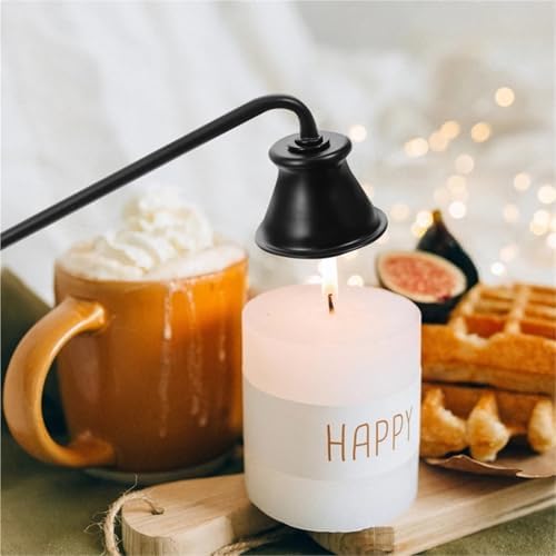 6Pcs Candle Snuffer Bell Shaped Flame Extinguisher Smokeless Tool