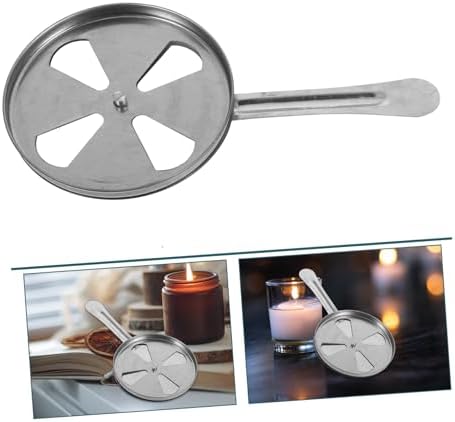 Stainless Steel Candle Snuffer with Flame Regulator Cap