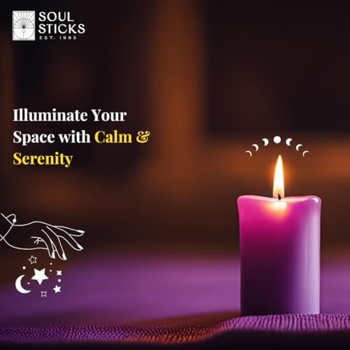 Soul Sticks Peace Magic Spell Chime Taper Candles 20 Pack