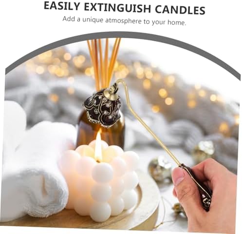 Cabilock Candle Snuffer Tool for Dinner Candles Reusable Flame Extinguisher