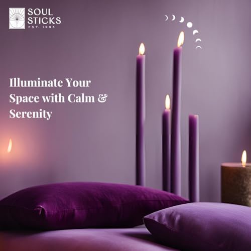 Soul Sticks Peace Magic Spell Chime Taper Candles 20 Pack