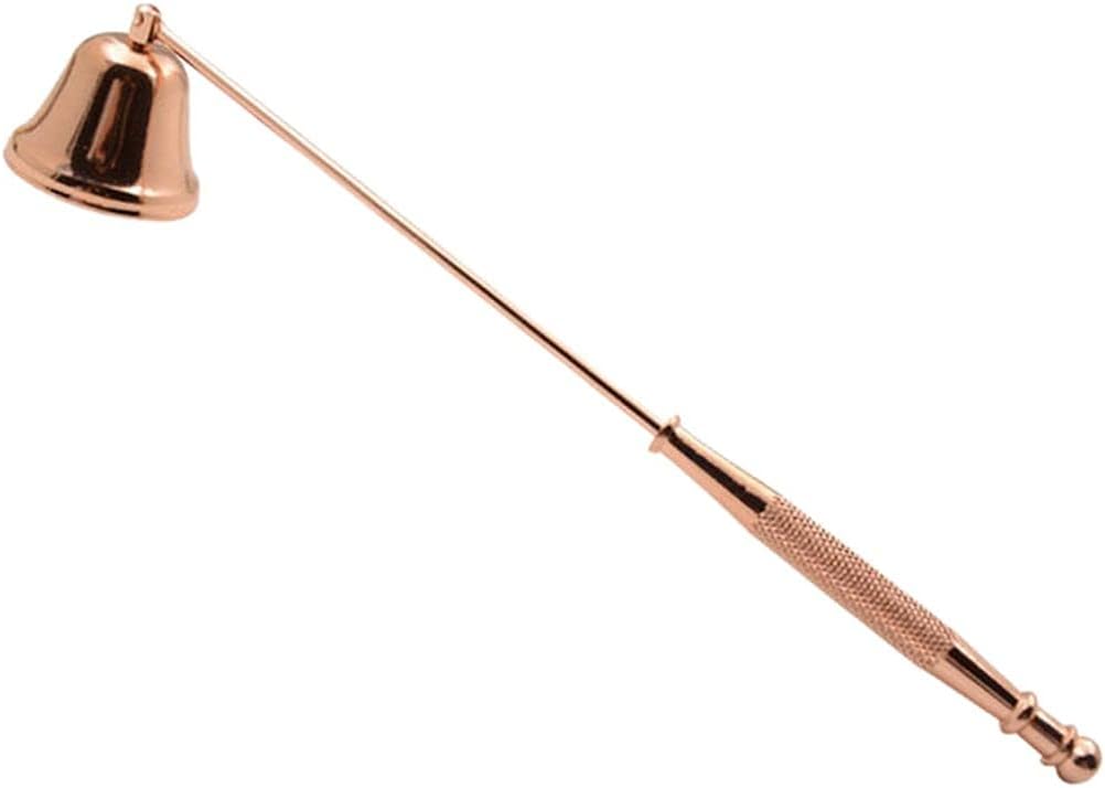 Candle Snuffer Extinguisher with Long Handle Rose Gold