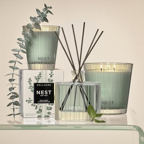 NEST New York Wild Mint Eucalyptus Jar Candle