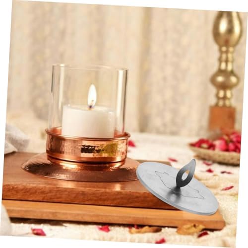 PRETYZOOM Stainless Steel Candle Snuffer Windproof Extinguisher