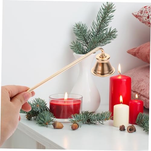 MAGICLULU 1pc Automatic Candle Snuffer Long Handle Flame Extinguisher for Home Use