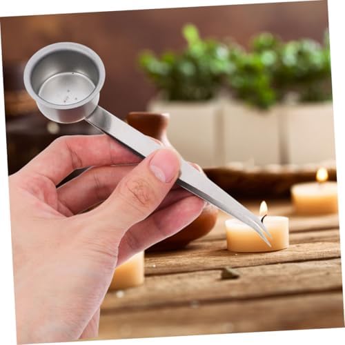 PRETYZOOM 3pcs Candle Snuffer and Tweezer Set for Home Hotel Camping