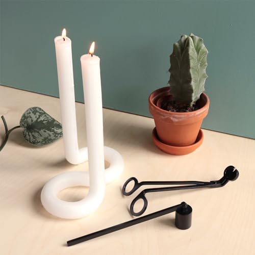 Candle Care Set with Wick Trimmer and Snuffer