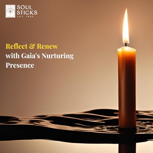 Gaia Magic Spell Chime Taper Candles 20-Pack for Rituals and Meditations