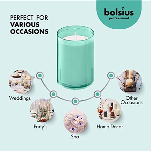 BOLSIUS 24 Hour Votive Candles 20 Pack