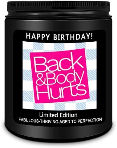 Homsolver Birthday Dad Candle Gifts for Men