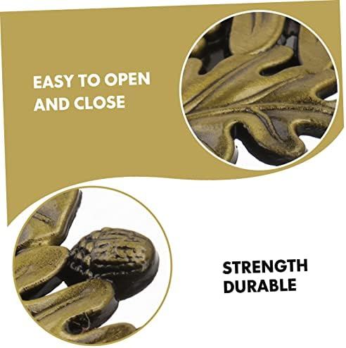 PRETYZOOM Brass Candle Lids for Efficient Burn and Elegant Storage