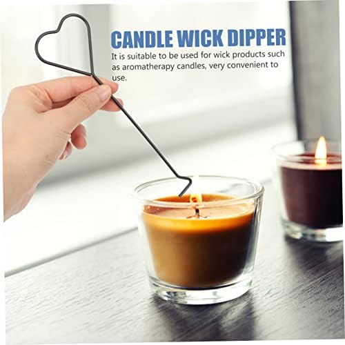 4pcs Candle Wick Metal Dipper Set Stainless Steel Candle Snuffer Hook Accessories