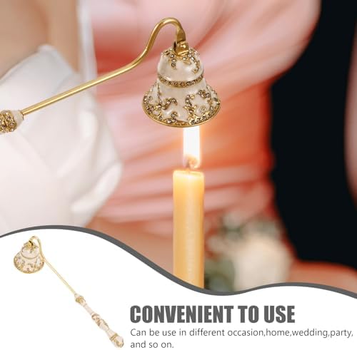 IMIKEYA Candle Snuffer with Long Handle