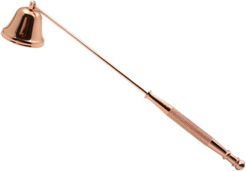 Golden Metal Candle Snuffer with Long Handle