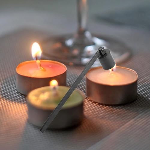Walfront 75x09in Stainless Steel Candle Snuffer and Wick Trimmer