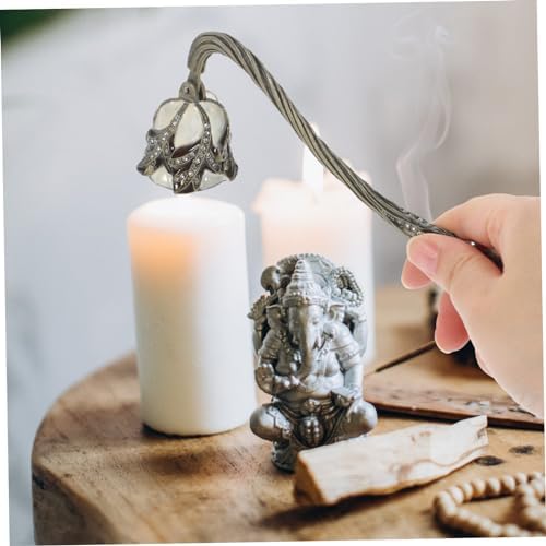 Cabilock 96g Aromatherapy Candle Snuffer with Rhinestones