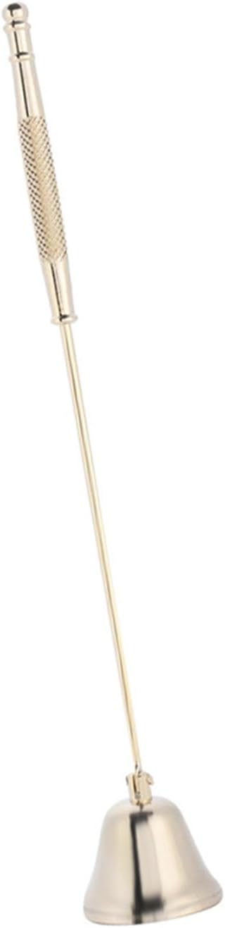 plplaaoo 1Pc Fashion Gold Candle Snuffer