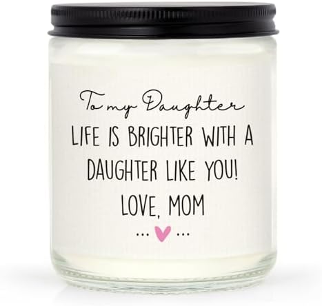 GiltGlimmer Unique Daughter Gift Scented Candle