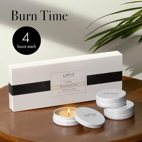 LAFCO New York Discovery Trio Candle Samples