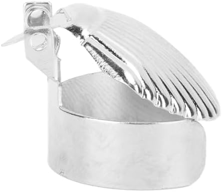 Tissting Candle Snuffer Set of 4 Automatic Iron Shell Candlesnuffers Silver