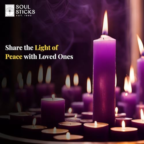 Soul Sticks Peace Magic Spell Chime Taper Candles 20 Pack