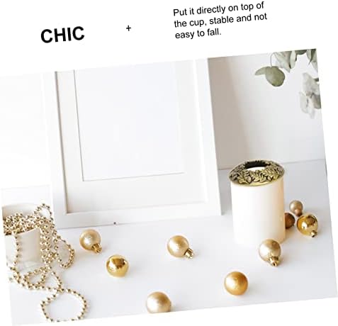 PRETYZOOM Brass Candle Lids for Efficient Burn and Elegant Storage