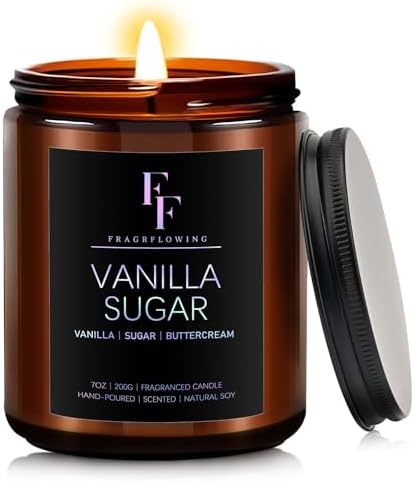 Vanilla Sugar Scented Jar Candle 7oz