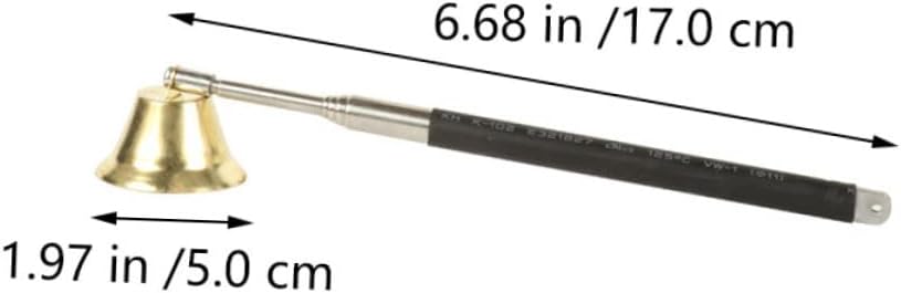 MAGICLULU Telescopic Candle Snuffer with Metal Handle 1-Piece Set