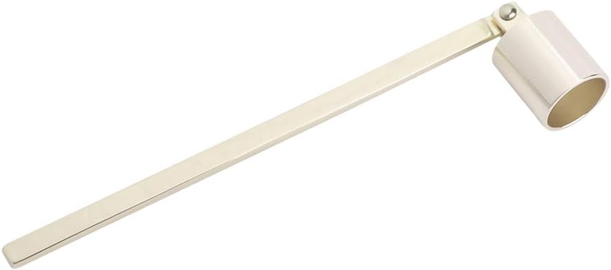 plplaaoo Gold Candle Snuffer with Wick Trimmer