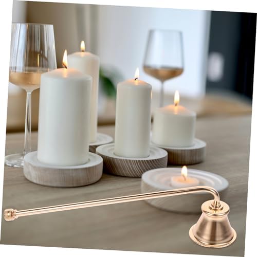 Elegant Candle Snuffer Tool for Wick Extinguishing