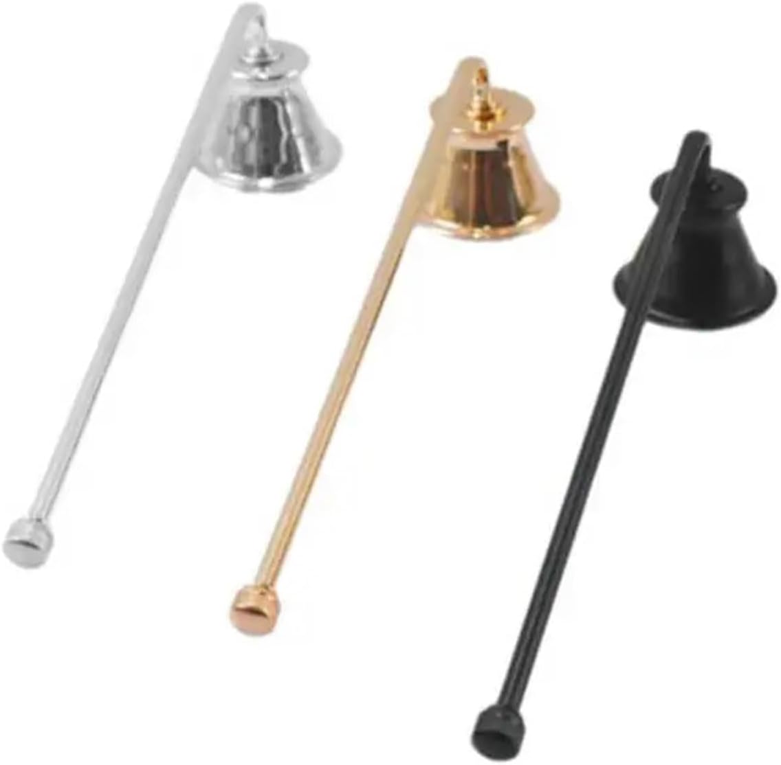 6Pcs Metal Candle Snuffer with Long Handle