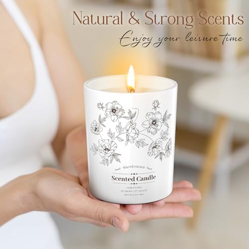Vanilla Coconut Jar Candle 8 Oz Long Lasting 60 Hours
