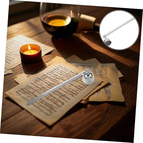 Stainless Steel Candle Snuffer with Antique Bell-Shaped Design