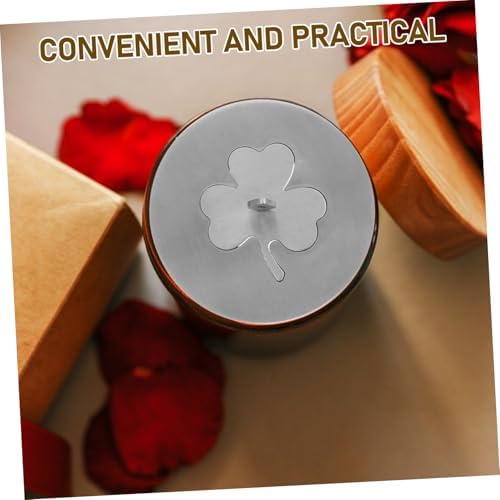 Stainless Steel Aromatherapy Candle Snuffer with Wind and Dust Protection