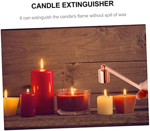 DECHOUS 2 Pcs Candle Wick Cover Snuffer Cap Set